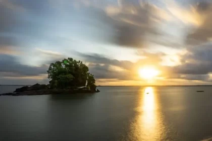 Melawai Beach, Favorite Spot to Enjoy Panoramic Sunset in Balikpapan